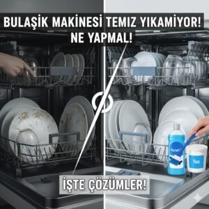 Bulaşık Makinesi Temiz Yıkamıyor! Ne Yapmalı?